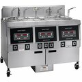 Henny Penny OFG-323 3-Well Liquid Propane Open Fryer with Computron 1000 Controls - 255000 BTU 853OFG32309